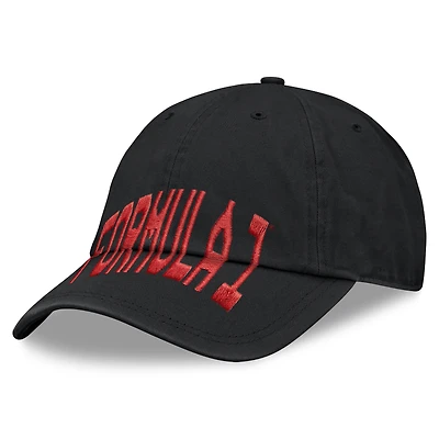 Casquette ajustable Fanatics noire Formula 1 pour homme
