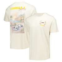 Men's Fanatics Cream F1 Retro Graphic T-Shirt
