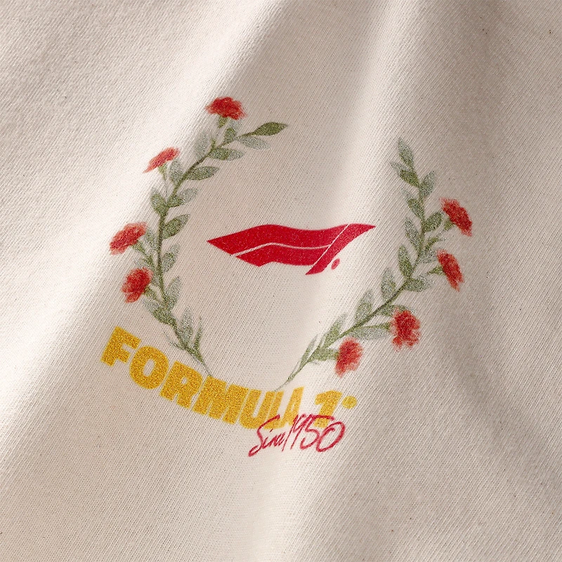 Men's Fanatics Cream F1 Retro Graphic T-Shirt