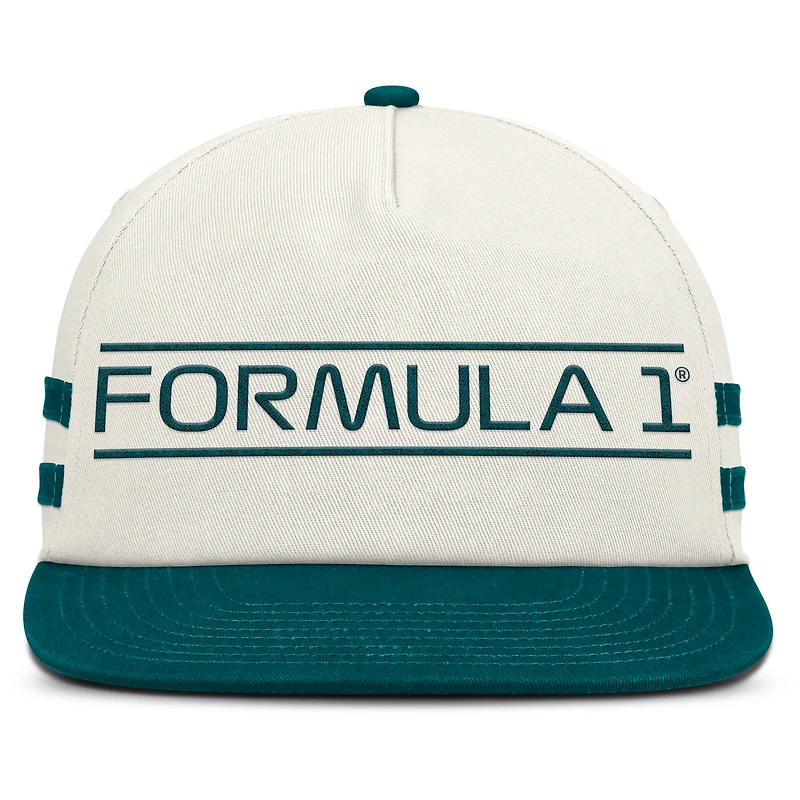 Men's Fanatics Cream Formula 1 Choice Adjustable Hat
