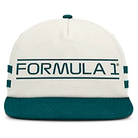 Men's Fanatics Cream Formula 1 Choice Adjustable Hat