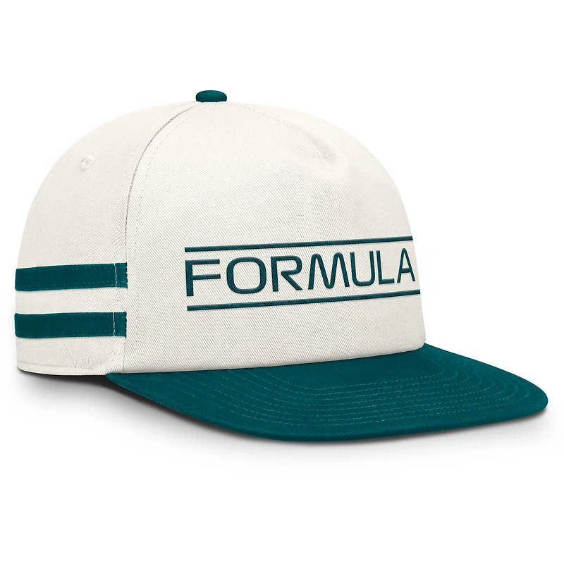 Men's Fanatics Cream Formula 1 Choice Adjustable Hat