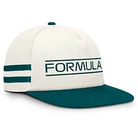 Men's Fanatics Cream Formula 1 Choice Adjustable Hat