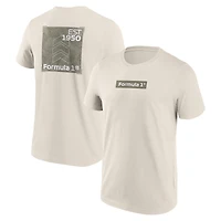 T-shirt crème Fanatics Formule 1 pour homme