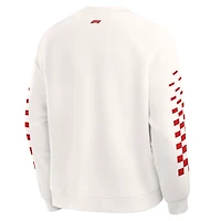 Sweat-shirt Fanatics Cream pour homme, motif étoiles et rayures, Grand Prix des États-Unis de Formule 1
