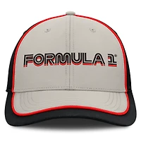 Men's Fanatics Gray/Black Formula 1 Circuit Adjustable Hat
