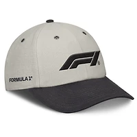 Men's Fanatics  Gray/Black Formula 1 Frame Adjustable Hat