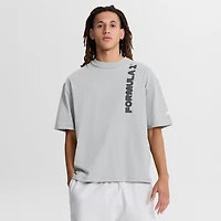 Men's Fanatics Gray Formula 1 Oversized Race Grid Shirt