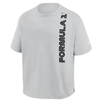 Men's Fanatics Gray Formula 1 Oversized Race Grid Shirt