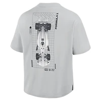 T-shirt oversize gris Fanatics Formula 1 Race Grid pour homme