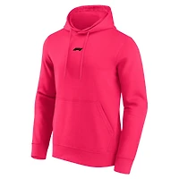 Sweat à capuche rose avec mini logo de Formule 1 Fanatics pour homme