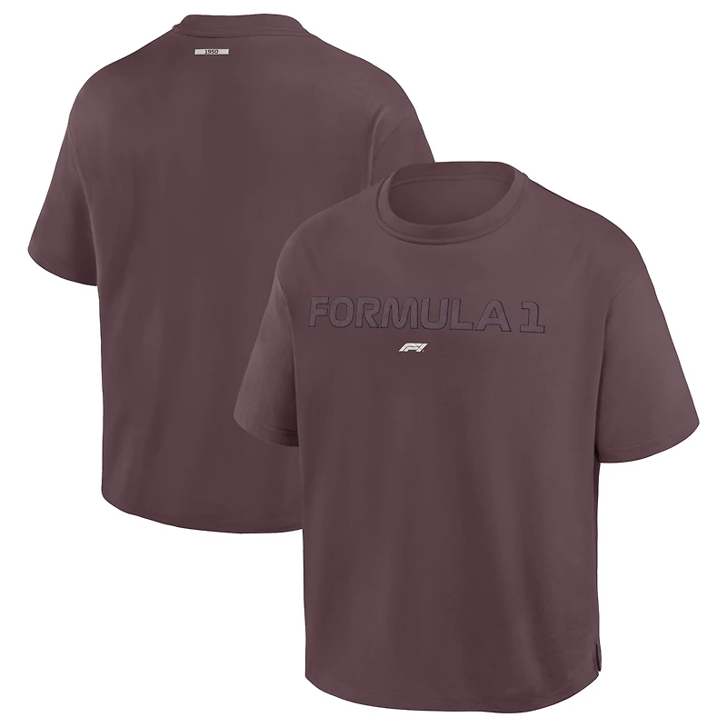 T-shirt oversize ton sur violet Fanatics Formula 1 pour homme