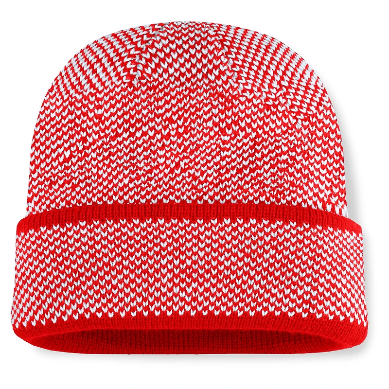 Bonnet en tricot à revers Refuge Formule 1 rouge Fanatics pour homme