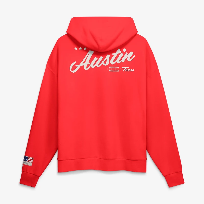 Men's Fanatics  Red Formula 1 United States Grand Prix Hoodie