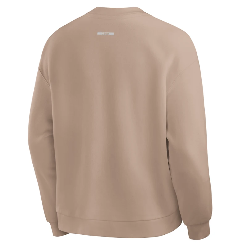 Sweat-shirt oversize discret Fanatics Tan Formula 1 pour homme