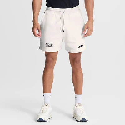 Men's Fanatics White Formula 1 Elements Race Icons 2 Shorts