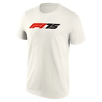 T-shirt blanc pour homme avec logo principal de Formule 1 F175 Fanatics