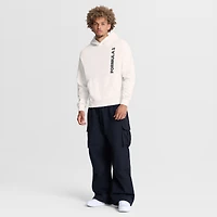 Men's Fanatics  White Formula 1 Race Grid Long Sleeve French Terry Hoodie