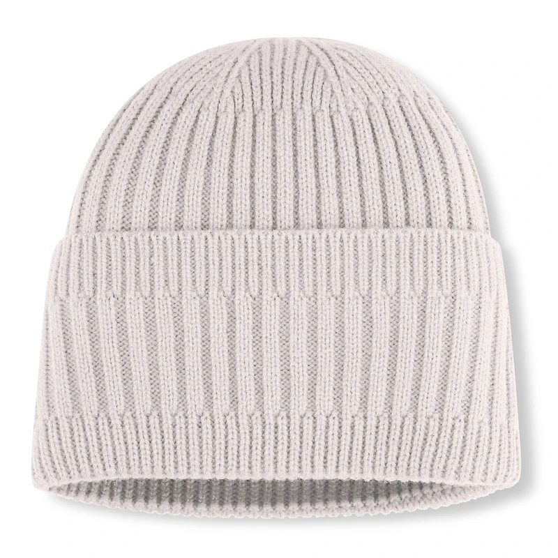 Bonnet en tricot à revers Revery pour homme, modèle blanc, Formule 1, Fanatics
