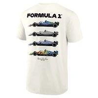 Men's Fanatics White Formula 1 Spanish Grand Prix Mosaics T-Shirt
