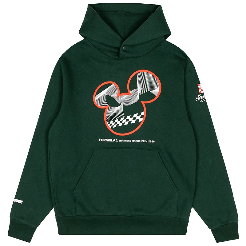 Men's Forest Green 2026 Japan Grand Prix Formula 1 x Disney Hoodie