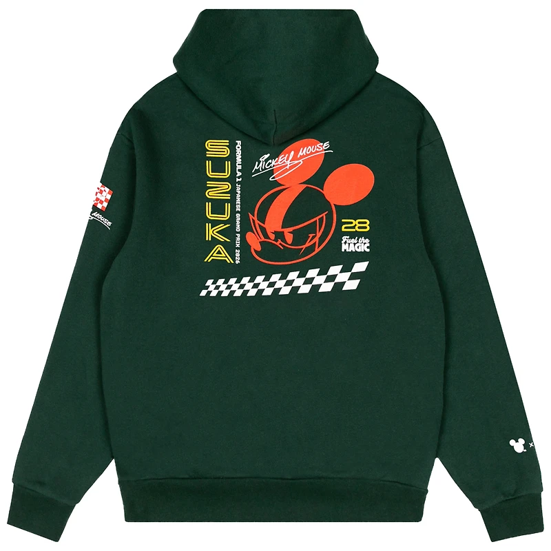 Men's Forest Green 2026 Japan Grand Prix Formula 1 x Disney Hoodie