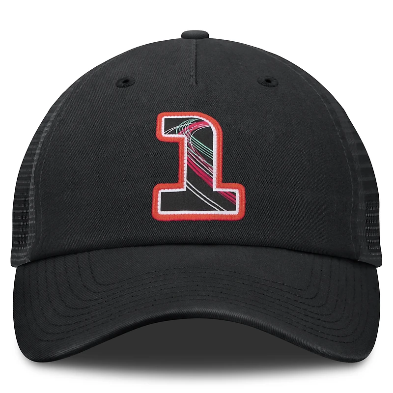 Casquette trucker ajustable Formula 1 noire pour homme, édition limitée Grand Prix de Las Vegas