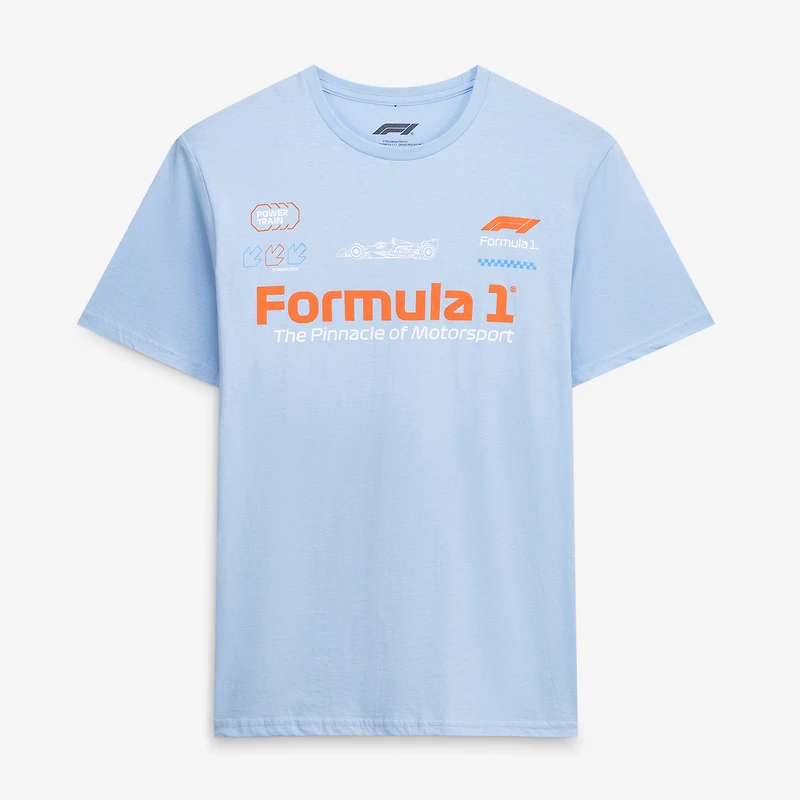 Men's Formula 1 Blue T-Shirt