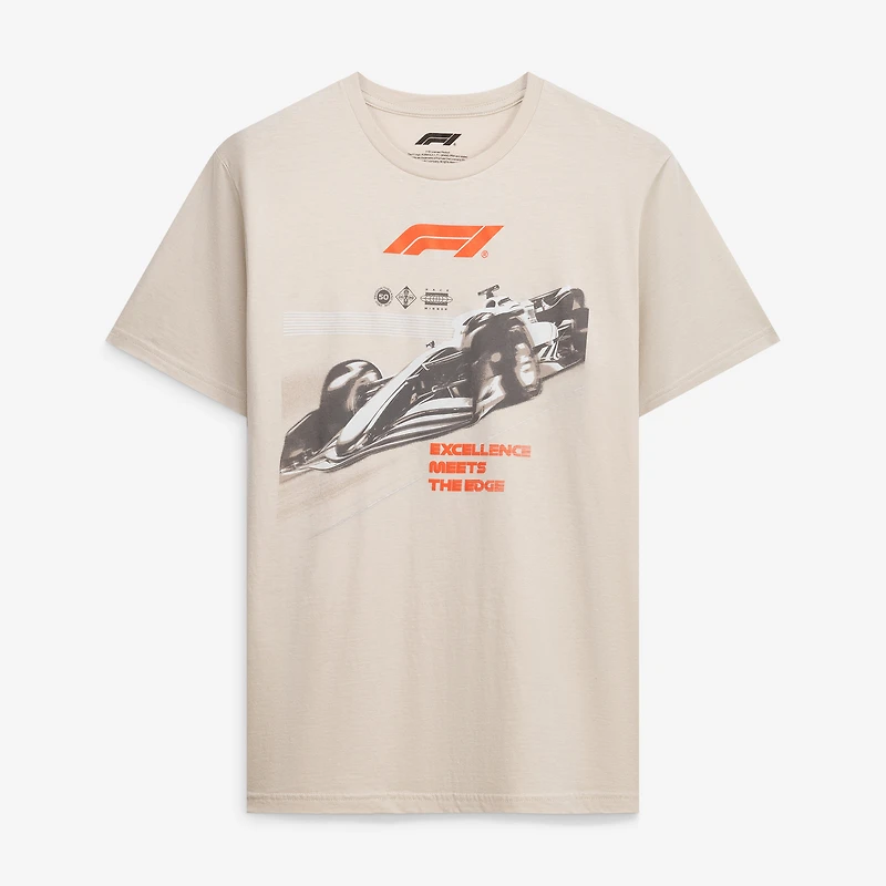 Men's Formula 1 Brown Excellence T-Shirt