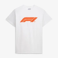 Men's Formula 1 White Logo T-Shirt