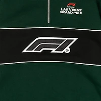 Men's Green 2025 Las Vegas Grand Prix Classic Quarter-Zip Sweatshirt