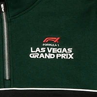 Men's Green 2025 Las Vegas Grand Prix Classic Quarter-Zip Sweatshirt