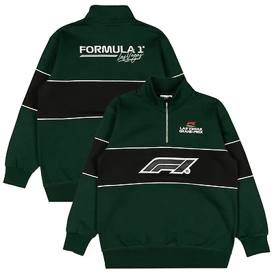 Men's Green 2025 Las Vegas Grand Prix Classic Quarter-Zip Sweatshirt