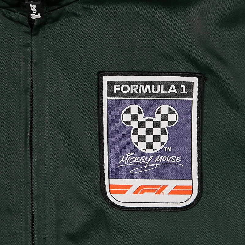 Men's Green Formula 1 x Disney Full-Zip Racing Jacket