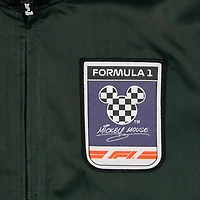 Men's Green Formula 1 x Disney Full-Zip Racing Jacket