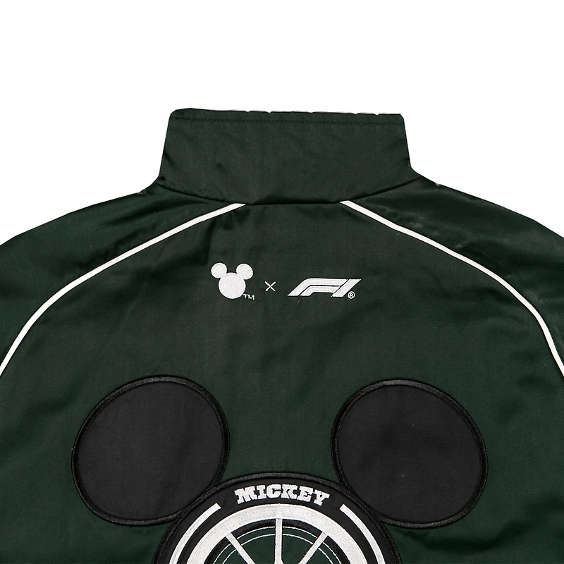 Men's Green Formula 1 x Disney Full-Zip Racing Jacket