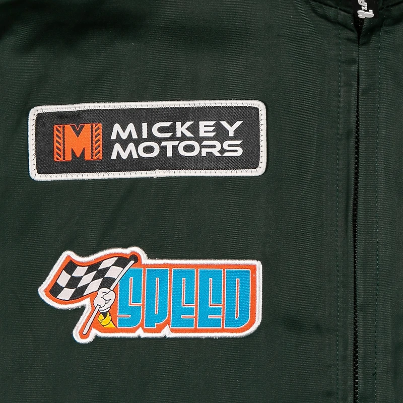 Men's Green Formula 1 x Disney Full-Zip Racing Jacket