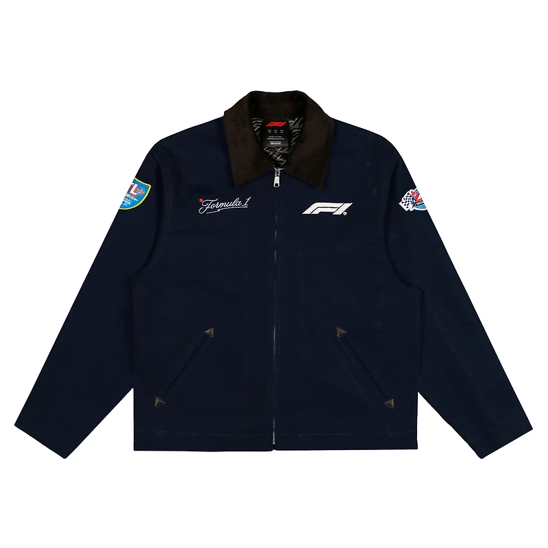 Men's Navy Formula 1 2026 Canada Grand Prix MTL Full-Zip Jacket