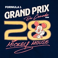 Men's White Formula 1 x Disney 2026 Canada Grand Prix Boxy T-Shirt