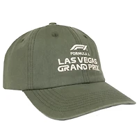 Men's Olive 2025 Las Vegas Grand Prix Desert Distressed Adjustable Hat