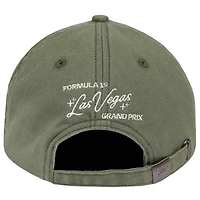 Men's Olive 2025 Las Vegas Grand Prix Desert Distressed Adjustable Hat