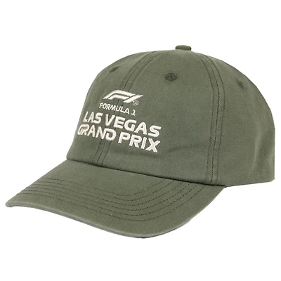 Men's Olive 2025 Las Vegas Grand Prix Desert Distressed Adjustable Hat