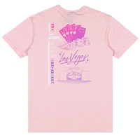 Men's Pink 2025 Las Vegas Grand Prix Steering T-Shirt