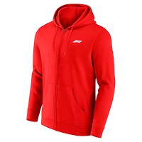Men's Red Formula 1 Primary Full-Zip Hoodie