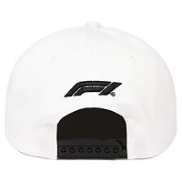 Men's White/Black British Grand Prix Adjustable Hat