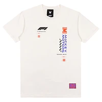 T-shirt blanc pour homme Formula 1 x Disney Mickey Glow
