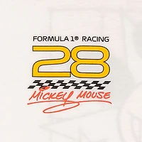 Men's  White Formula 1 x Disney Mickey Racer T-Shirt