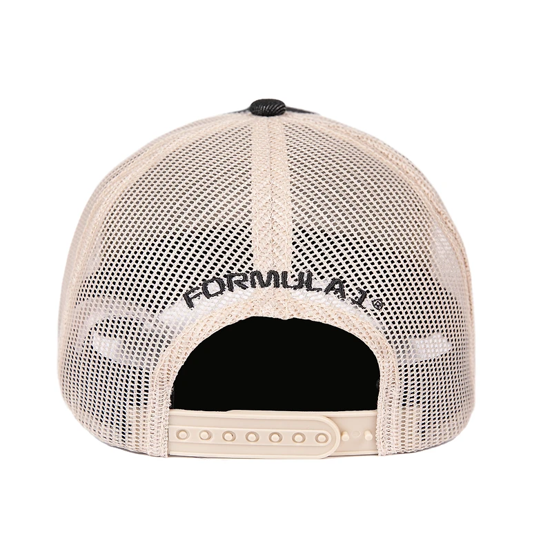 Unisex Black/Cream 2026 Miami Grand Prix Denim Trucker Snapback Hat