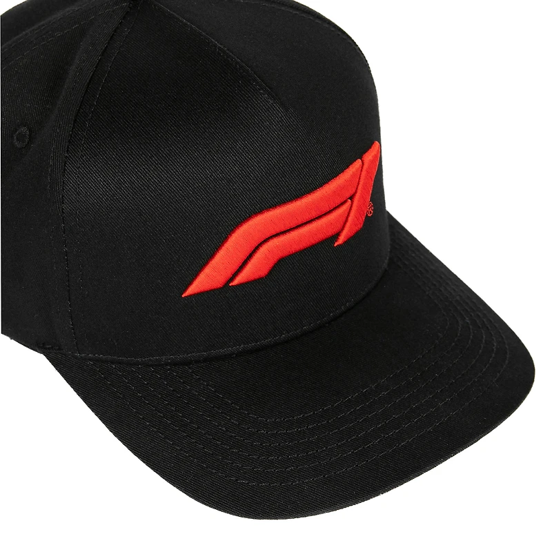 Unisex Black Formula 1 Adjustable Hat