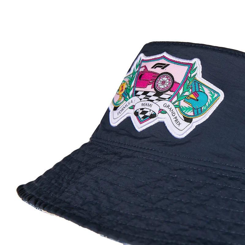 Unisex Blue 2026 Miami Grand Prix Reversible Bucket Hat